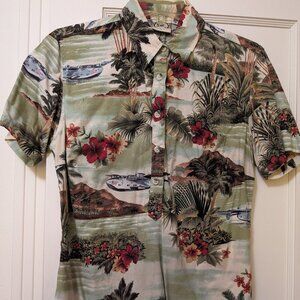 Women's Hawaiian Tiki shirt